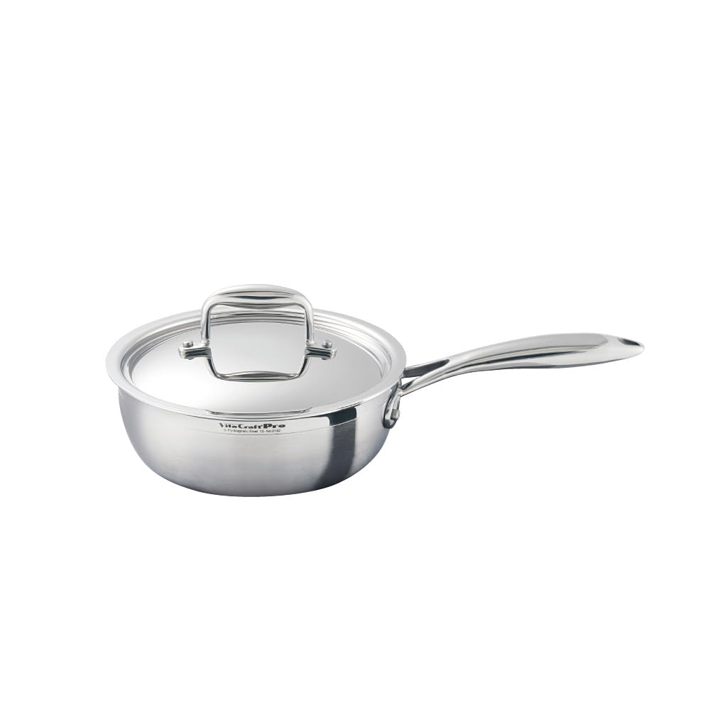 Amazon.com: Vitacraft 0132 Saute Pan Pro 7.9 inches (20 cm), 6.7